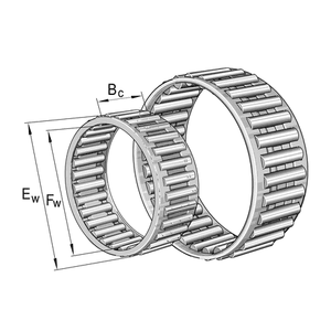 Подшипник игольчатый роликовый K12X16X12 ---- — фото 1 из 3