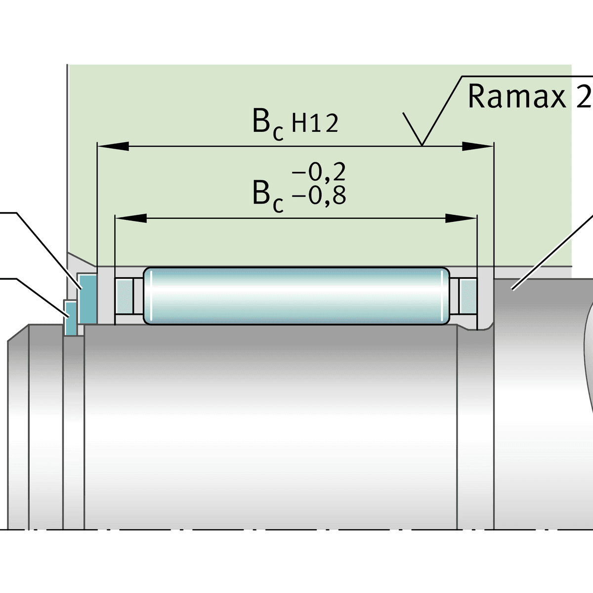 Подшипник игольчатый роликовый K12X16X12 ---- — миниатюра
