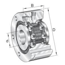 ZKLF2575 2RS — миниатюра